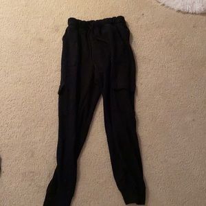 Black sweatpants